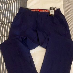 NWT Navy Blue Men’s Pants Under Armor 34/30